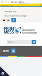 Mobile Screenshot of profimess-onlineshop.com